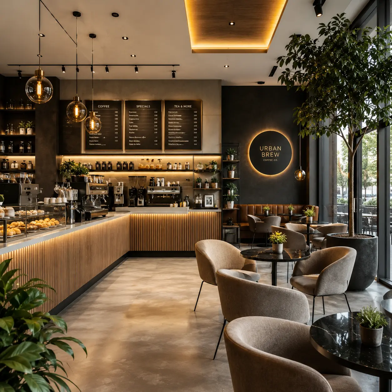 Amenagement restaurant cafe bar3