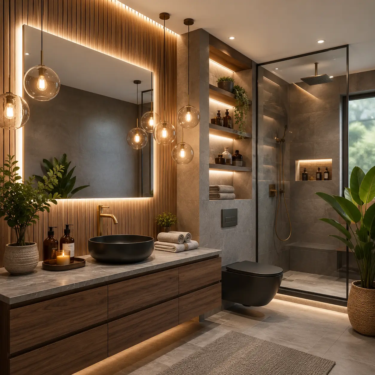 Decoration salle de bain 1