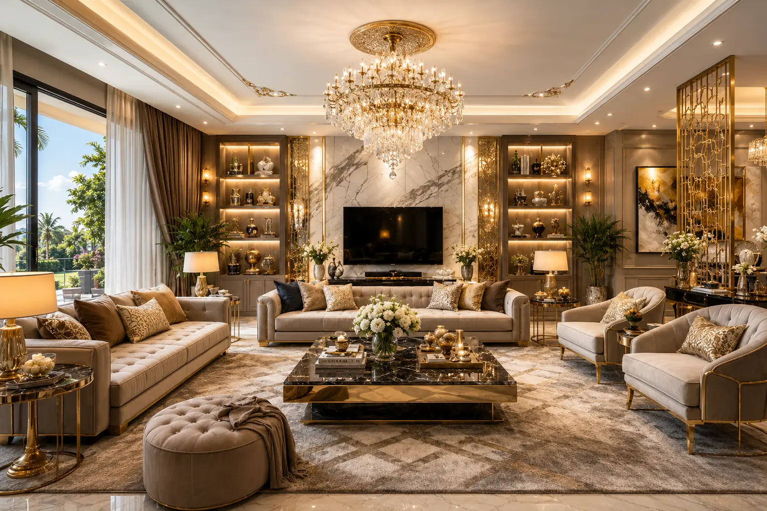 Decoration salon 5