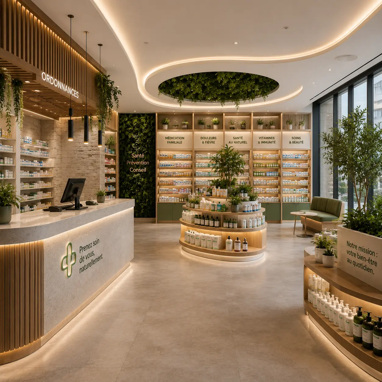 amenagement agencement pharmacie parapharmacie 1
