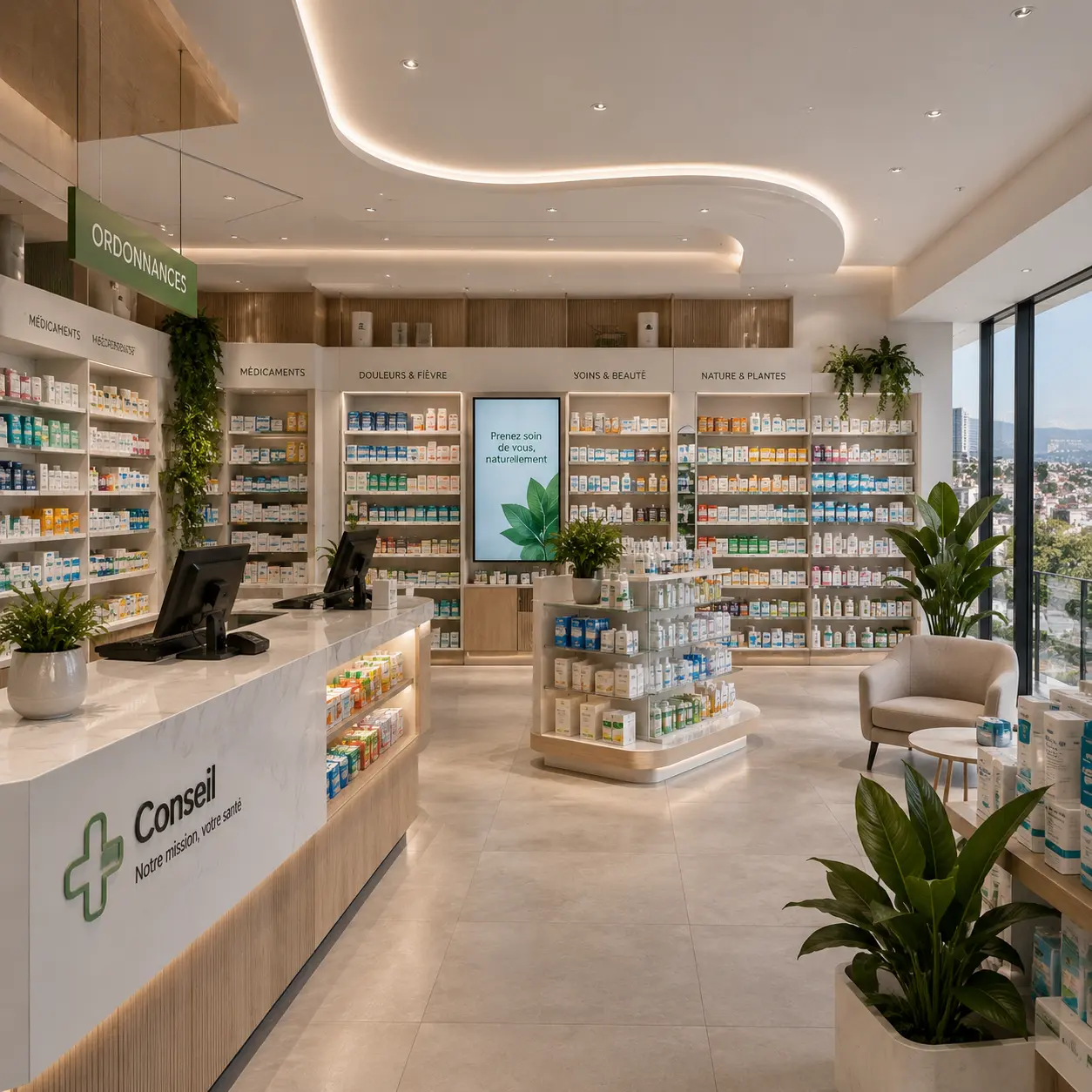 amenagement agencement pharmacie parapharmacie 2