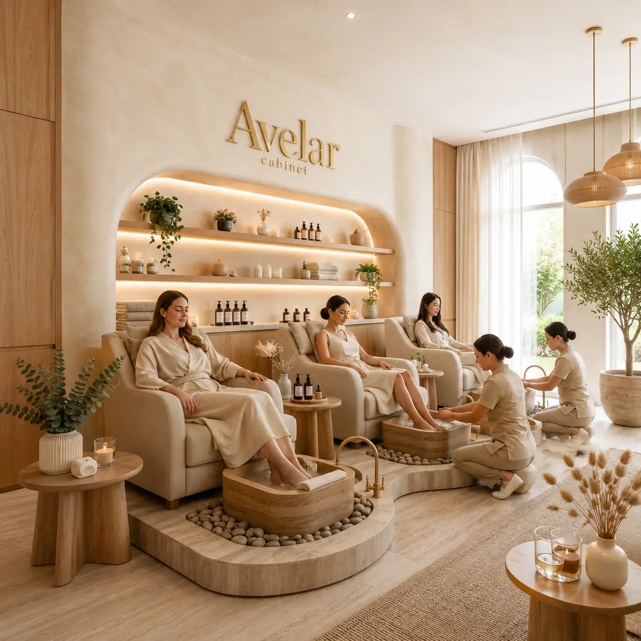 decoration salon de coiffure spa 3