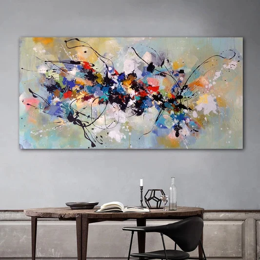 peinture abstraite avelar casablanca maroc 1
