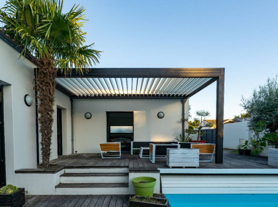 pergola en aluminium avelar casablanca maroc