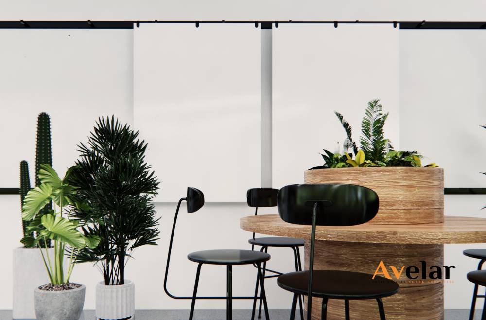 Amenagement dun espace de coworking en Espagne – Conception 3D par Avelar5